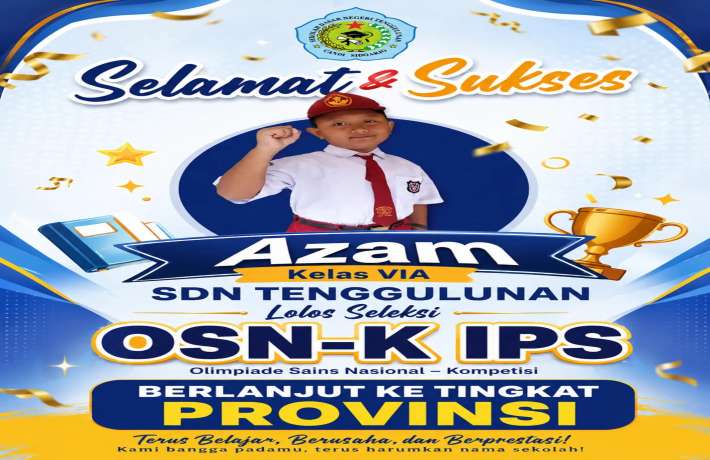 LOLOS OSN-K IPS TINGKAT KABUPATEN SIDOARJO